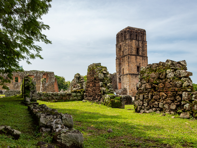 Die Ruinenstadt Panama Viejo