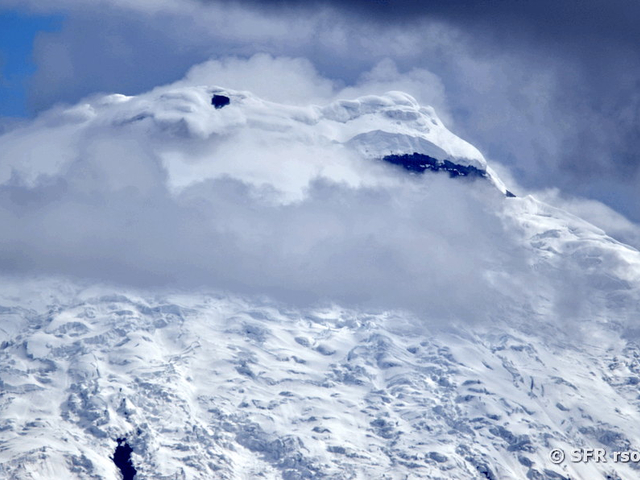 Gipfel Vulkan Cotopaxi