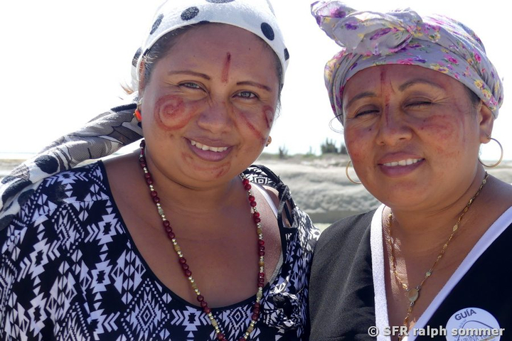 Lisa und Laura, lokale Führerinnen in La Guajira