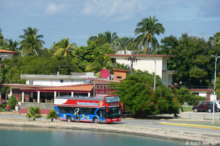 Haltestelle zur Strandtour in Varadero auf Kuba