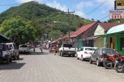 Straße San Juan del Sur