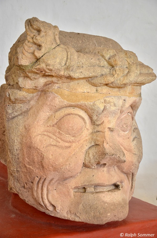 Maya-Gesicht "Der alte Mann von Copán"