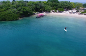 Bucht auf der Isla Isabela