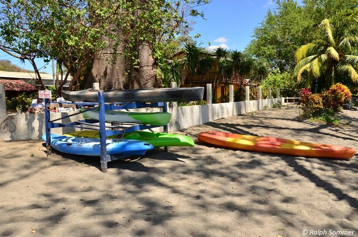 Kayaks auf der Insel Ometepe