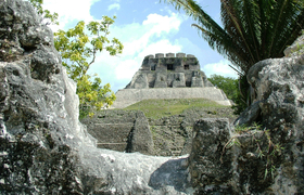 Maya Ruinen in Xunantunich