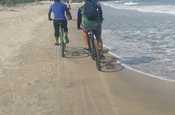 Mountainbiking auf der Insel Tierra Bomba