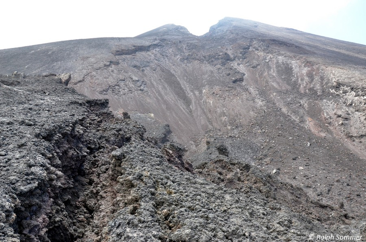 Gipfel des Vulkans Pacaya