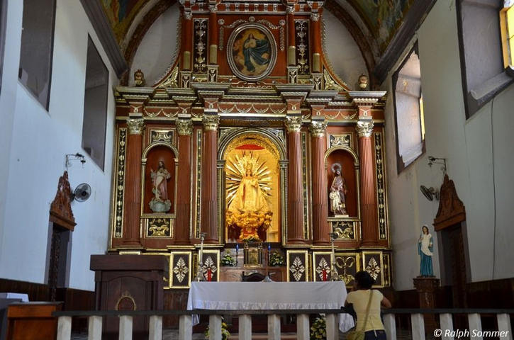 Altar in der Kirche La Merced León