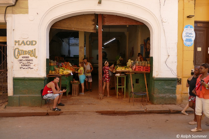 Obstmarkt Havanna