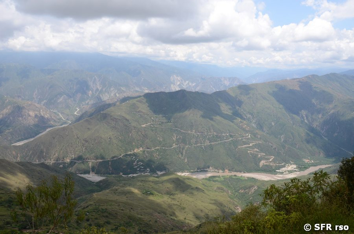 Panoramablick Cañón del Chicamocha