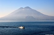 Vulkan Tolimán am Lago de Atitlán