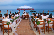 Hochzeit am Strand in Punta Faro