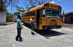 Schulbus in Nicaragua
