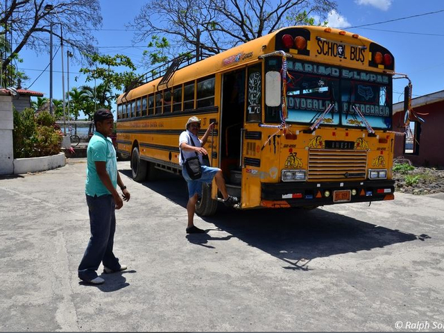 Schulbus in Nicaragua