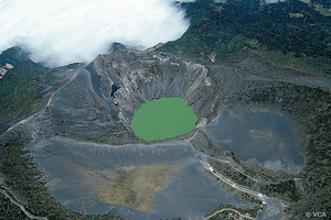 Kratersee Vulkan Irazú Costa Rica