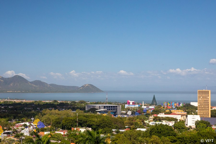 Blick über Managua Nicaragua