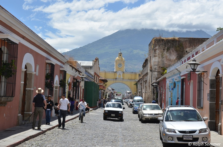 Calle del Arco in Antigua de Guatemala
