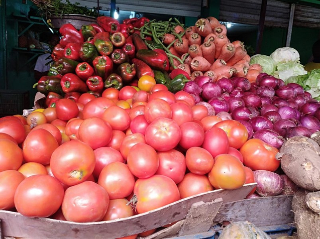 Gemüse auf dem Mercado Bazurto
