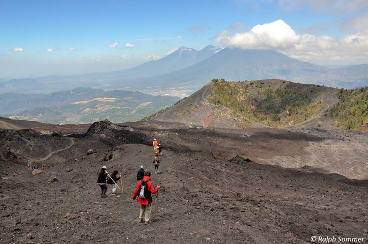 Rückkehr vom Vulkan Pacaya