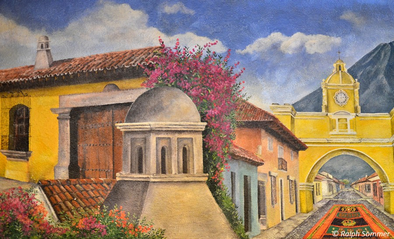 Gemälde Santa Catalina Kloster