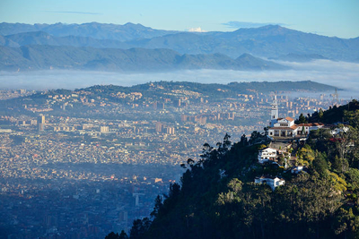 Panoramablick Bogotá