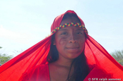 Wayuu Tanzkleidung in La Guajira