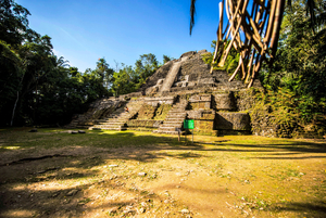 Maya Ruinen in Lamanai