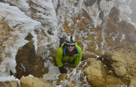 Bergsteigen am Vulkan Iliniza Süd