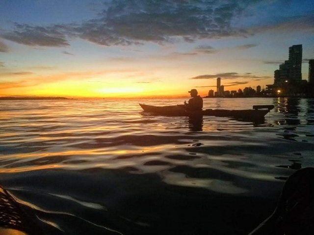 Morgenstimmung beim Kayaking
