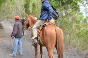 zu Pferd in Guatemala