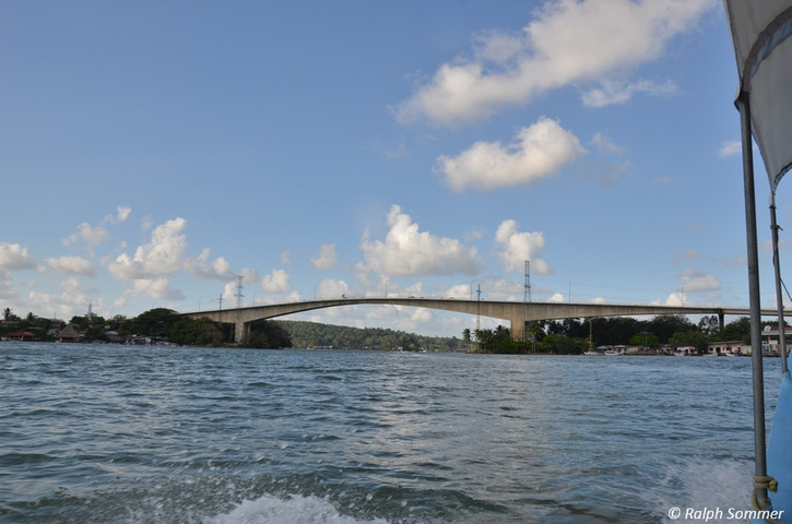 Brücke über den Río Dulce