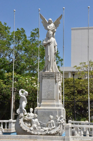 Monument Rubén Darío in Managua Nicaragua