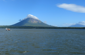 Blick auf die Insel Ometepe
