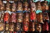 Maya Maskenstand in Chichicastenango