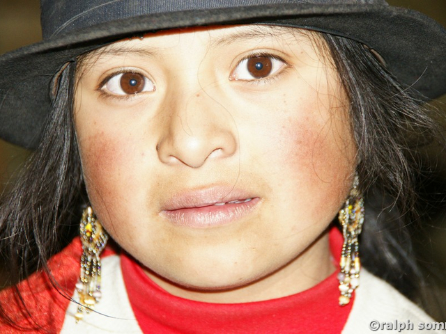 Indigenes Mädchen