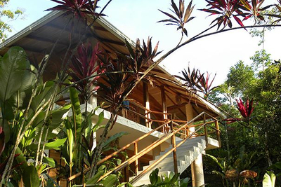 Hakuna Matata Lodge, Bungalow mit Aufgang