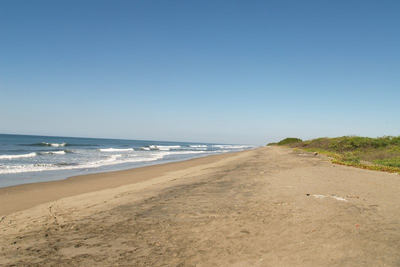 Strand am Juan Venado Naturschutzgebiet Nicaragua