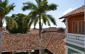 Über den Dächern von Granada in Nicaragua