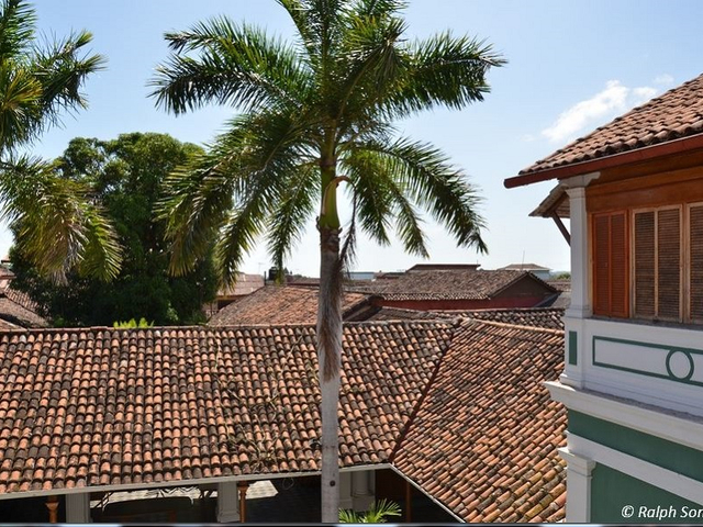 Über den Dächern von Granada in Nicaragua