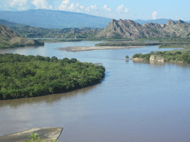 Magdalena Flusslandschaft Kolumbien