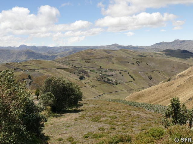 Landschaft bei Quilotoa
