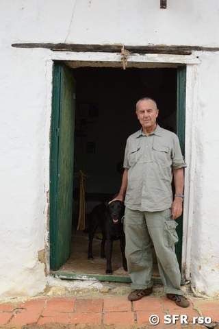 Ralph Sommer in Guane nach der Wanderung