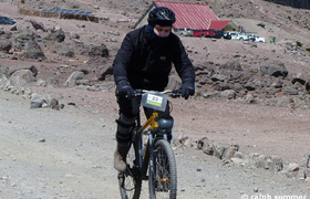 Downhill biking