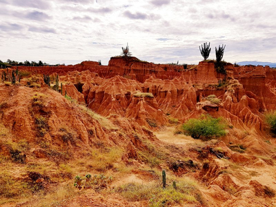 Wüstenpanorama Tatacoa-Wüste