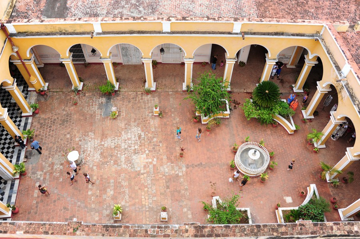 Patio eines Kolonialhauses in Trinidad Kuba