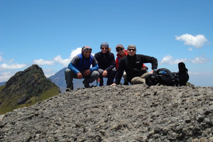 Auf dem Gipfel des Pasochoa