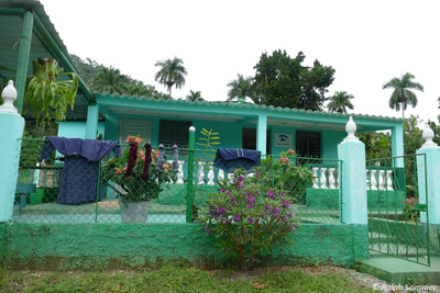 Privatunterkunft Casa Particular in Las Terrazas auf der Insel Kuba in Lateinamerika