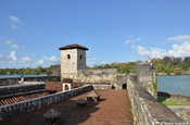 Castillo de San Felipe am Izabal See in Guatemala