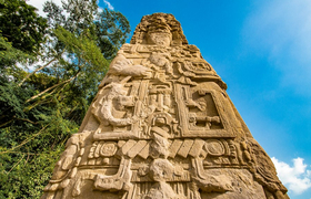 Maya Stele Guatemala
