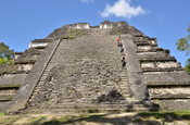 Abstieg von Maya Pyramide 4